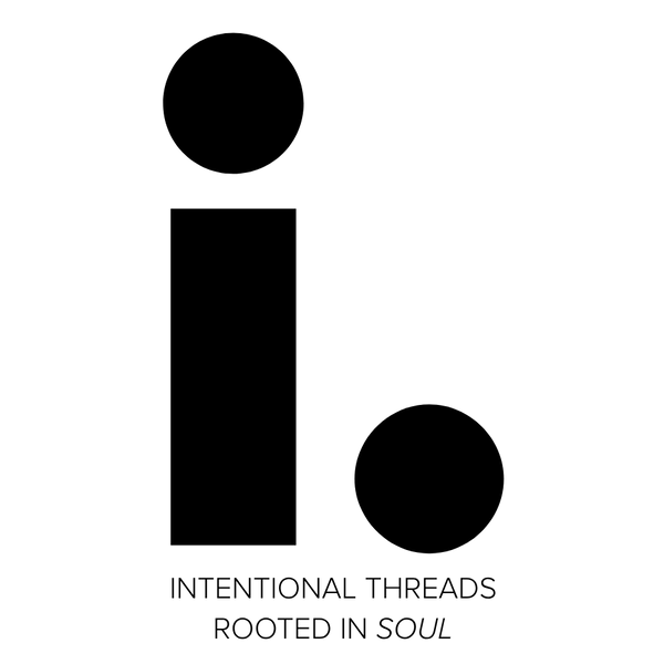 Logo for essence of i, a healing inspired clothing brand focused on intentional fashion and soulful design.